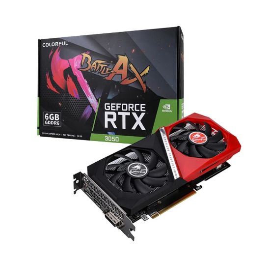 COLORFUL RTX 3050 6GB GDDR6 128Bit NB DUO 6GB V2-V resmi