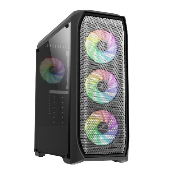ZALMAN N5MF 700W ATX 4XRGB FAN MİDT KASA resmi