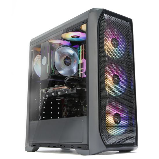 ZALMAN N5MF 700W ATX 4XRGB FAN MİDT KASA resmi