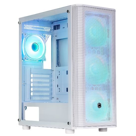 FRISBY CM-106 650W 80+ ARGB FAN MESH BEYAZ KASA resmi