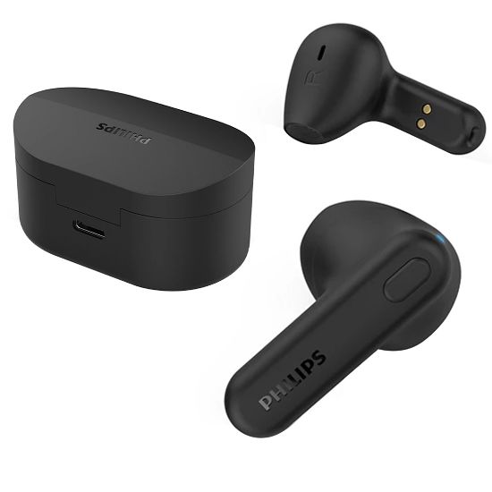PHİLİPS TRUE WİRELESS BLUETOOTH TWS KABLOSUZ KULAKLIK IPX4 (TAT1138) resmi