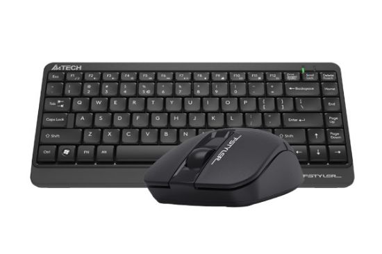 A4 TECH FG1112 2.4 Q FN-MM MİNİ KLAVYE+MOUSE SET SİYAH resmi