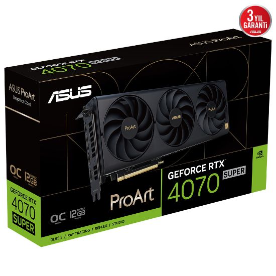 Asus PROART-RTX4070S-O12G GDDR6X 192Bit DX12 resmi
