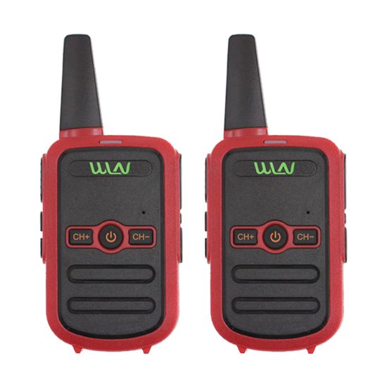 WLN KD-C51 16 KANAL KIRMIZI KASA ŞARJ ALETİ DAHİL İKİLİ TELSİZ (3-5 KM) resmi