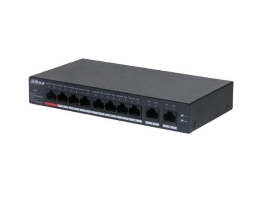 DAHUA CS4010-8GT-110 8 PORT 8XGE-2XGE UPLİNK BULUT YÖNETİLEBİLİR 110W POE SWİTCH resmi