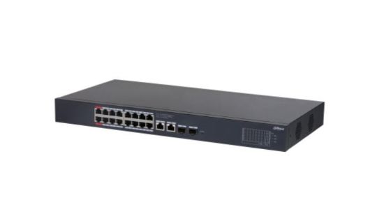 DAHUA CS4220-16GT-240 16 PORT 16XGE-2XGE-2XGE/SFP BULUT YÖNETİLEBİLİR 240W POE SWİTCH resmi