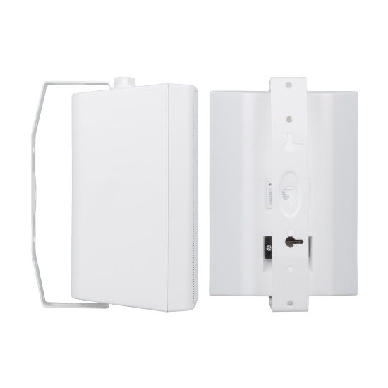MAGICVOICE MV-210 10 CM MAX 75 WATT 2Lİ TAKIM BEYAZ TRAFOLU SÜTUN HOPARLÖR resmi