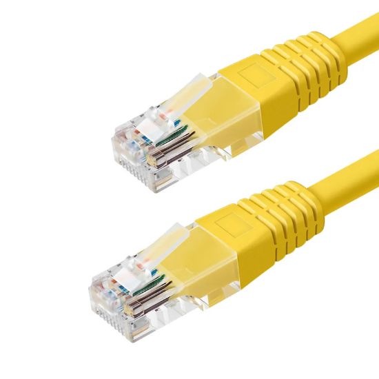 OEM 1.5 METRE SARI 24 AWG CAT5 KABLO (REFRESH) resmi