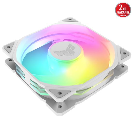 ASUS TUF TR120 120MM ARGB 3IN1 BEYAZ KASA FANI resmi