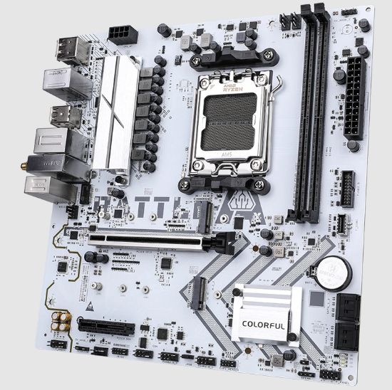 COLORFUL BATTLE-AX A620M-GHA WIFI V14 DDR5 7600Mhz resmi