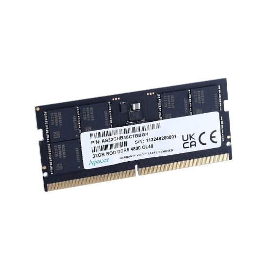 Apacer 32 GB(1x32GB) 5600Mhz SODIMM CL40 DDR5 Notebook Ram (FS.32G2C.PKH) resmi