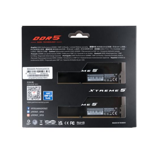 48GB PATRIOT DDR5 PVX548G70C32K 7000MHz 2x24 CL32 resmi