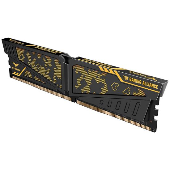 Team T-Force Vulcan TUF Gaming Alliance 8GB (1x8GB) 3200MHz CL16 DDR4 Gaming Ram (TLTYD48G3200HC16C01) resmi