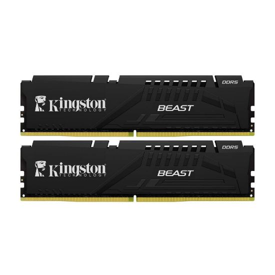 32GB DDR5 5200 Mhz CL36 DIMM KF552C36BBEK2-32TR KINGSTON BEAST SOĞUTUCULU resmi