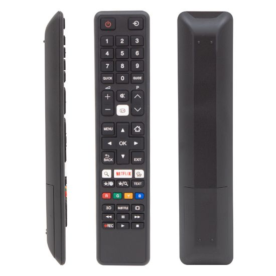 WEKO KL TOSHIBA CT-8053 NETFLIX TUŞLU SİYAH LCD LED TV KUMANDA (CT-8053-H74856008053X) resmi