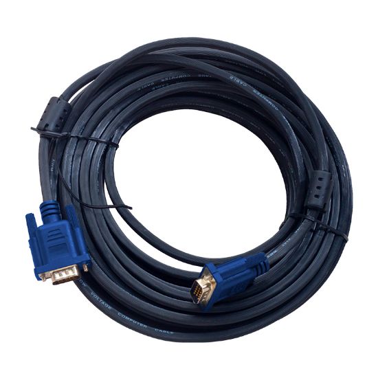 POWERMASTER PM-18763 15 PİN ERKEK/ERKEK 25 METRE VGA KABLO resmi