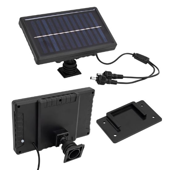 POWERMASTER XF-707-2 KUMANDALI SOLARLI 2 LAMBALI PROJEKTÖR resmi