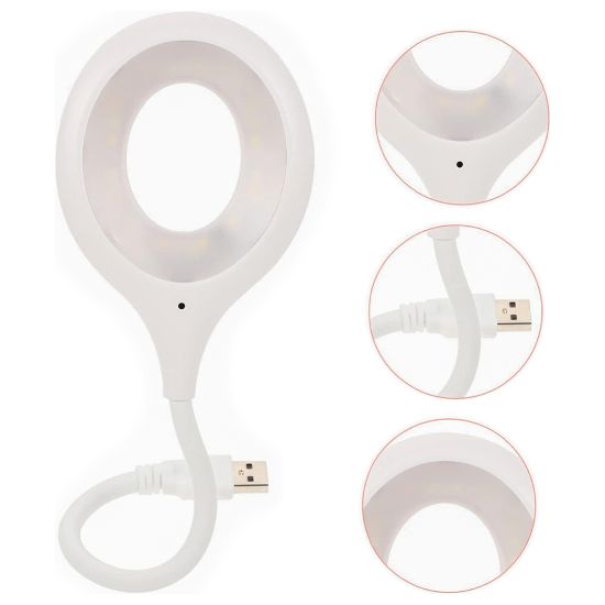 POWERMASTER PORTATİF AKROBATİK 20 SMD LEDLİ USB GECE KİTAP OKUMA ÇALIŞMA LAMBASI (POWERBANK UYUMLU) resmi