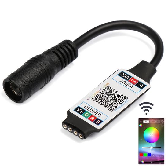 POWERMASTER BLUETOOTH DC 5 VOLT - 24 VOLT - 6 AMPER RGB LED KONTROL CİHAZI resmi