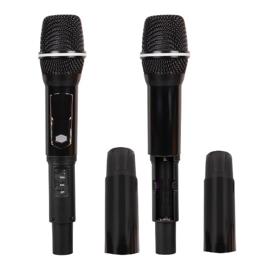 MAGICVOICE CP-111 UHF EKRANLI 1 EL KABLOSUZ TELSİZ MİKROFON resmi