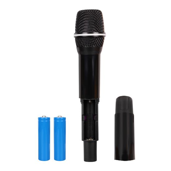 MAGICVOICE CP-111 UHF EKRANLI 1 EL KABLOSUZ TELSİZ MİKROFON resmi