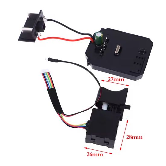 WEKO WK-22493 18-21 VOLT FIRÇASIZ MOTOR MATKAP SÜRÜCÜ KARTI ELEKTRONİK VE ŞARTELİ resmi