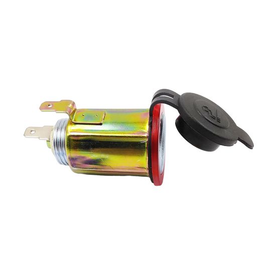 10A ÇAKMAK VE ŞASE SOKET 12V (IC-246B-6) resmi