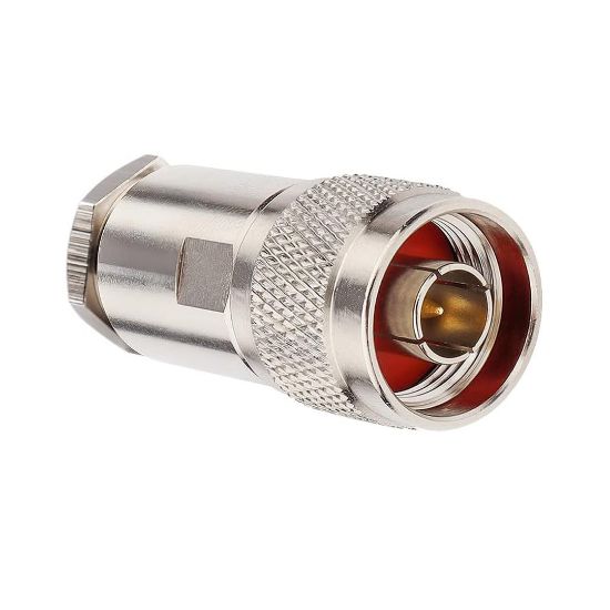 N ERKEK VİDALI SCREW ON TYPE TİP KONNEKTÖR - RG213 resmi