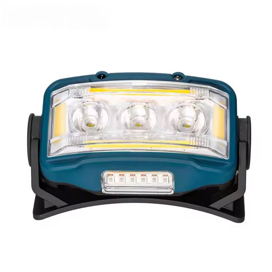POWERMASTER S03 SİYAH 10 WATT SENSÖRLÜ 11 IŞIK MODLU KAFA LAMBASI resmi