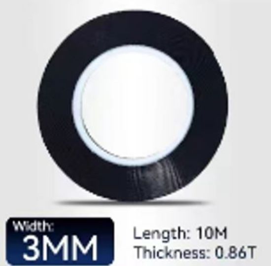 WEKO WBK003 3MM 10 METRE 0.86MM KALINLIK PANEL YAPIŞTIRMA KENAR BANDI resmi
