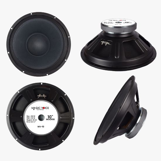 MAGİCVOİCE MV-10 MAX 450W / RMS 200 WATT 10 WOOFER YEDEK HOPARLÖR resmi
