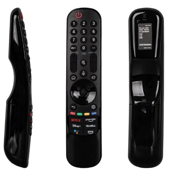 WEKO KL SES KOMUTSUZ LG AKB76039906 NETFLIX - PRIME VIDEO - SHAHID VIP - ALEXA TUŞLU LCD LED TV KUMANDA resmi