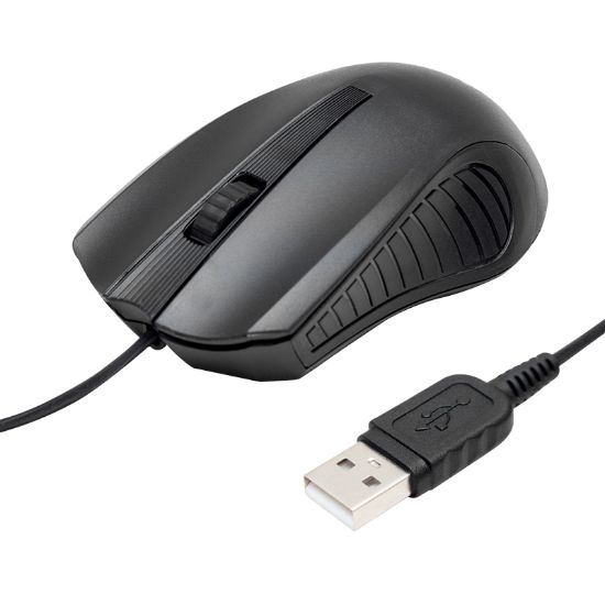 HELLO HL-2732 USB KABLOLU SİYAH 800 DPI MOUSE resmi