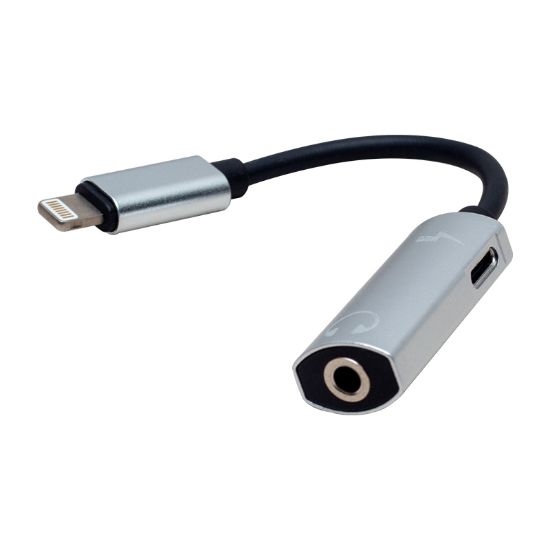 POWERMASTER PM-3833 LIGHTNING ŞARJ VE 3.5 MM KULAKLIK ÇEVİRİCİ KABLO ADAPTÖR resmi