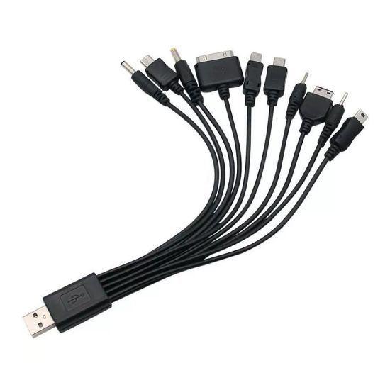 POWERMASTER PM-4309 ÇOK FONKSİYONLU 10LU USB ŞARJ ALETİ KABLO resmi