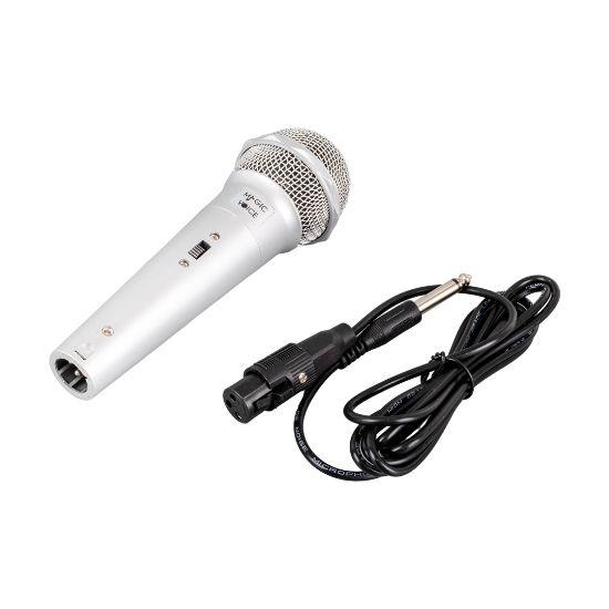 MAGICVOICE MV-4676 DİNAMİK GRİ KABLOLU EL MİKROFONU resmi