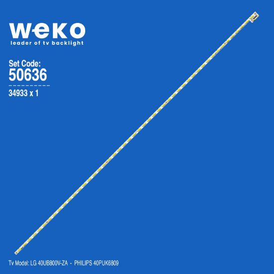 WKSET-5636 34933X1 V400D1-KS1-TLEM2 1 ADET LED BAR (48LED) resmi