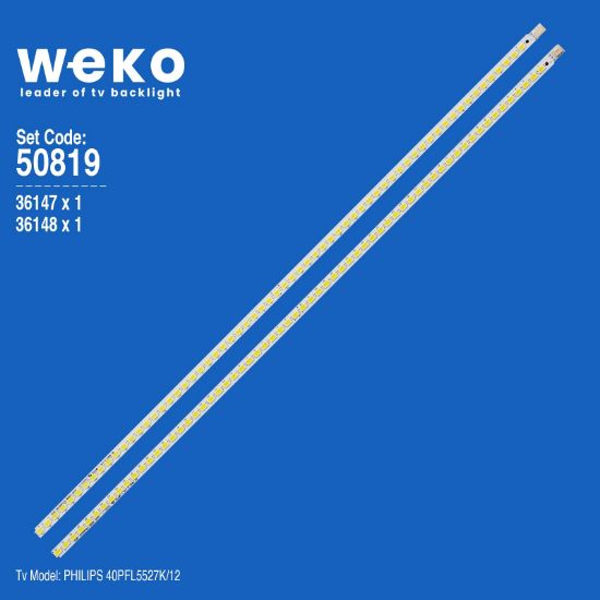 WKSET-5819 36147X1 36148X1 SLED 2012SSP40A/B E5500 REV0 2 ADET LED BAR (64LED) resmi