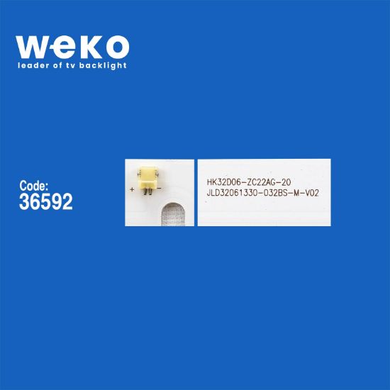 WKSET-5842 36592X2 06-32C2X6-618-M13W14-180528 261501005170 2 ADET LED BAR (3V6LED61,8CM) resmi