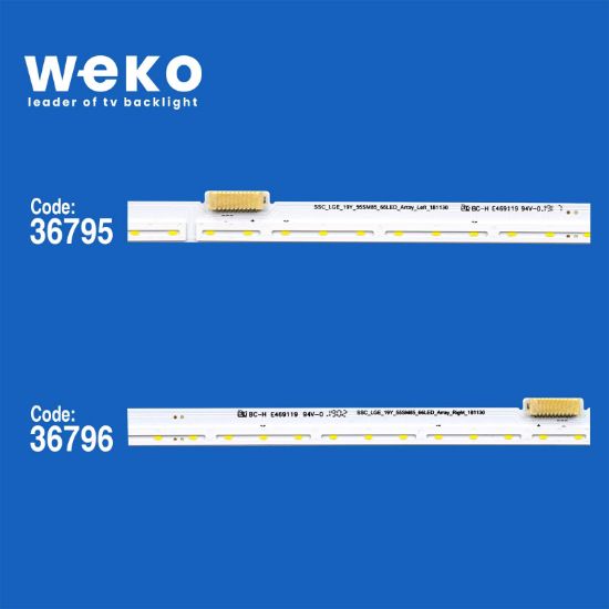WKSET-5991 36795X1 36796X1 SSC_LGE_19Y_55SM85_66LED_ARRAY_LEFT/RIGHT 2 ADET LED BAR (66LED) resmi