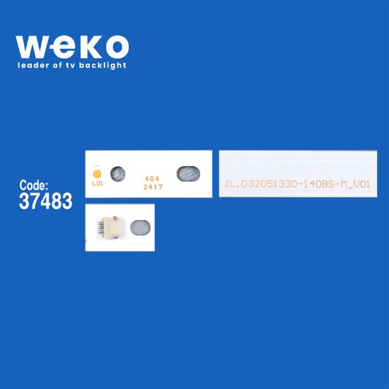 WKSET-6815 37483X2 JL.D32051330-140BS-M_V01 2 ADET LED BAR (5LED56,4CM6V) resmi