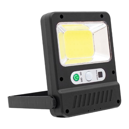 POWERMASTER YX-607 COB LEDLİ SOLAR PANELLİ ÇOK FONKSİYONLU LAMBA resmi