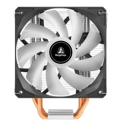 SEGOTEP Frozen Tower T6 Siyah 120mm Hava Soğutucu resmi