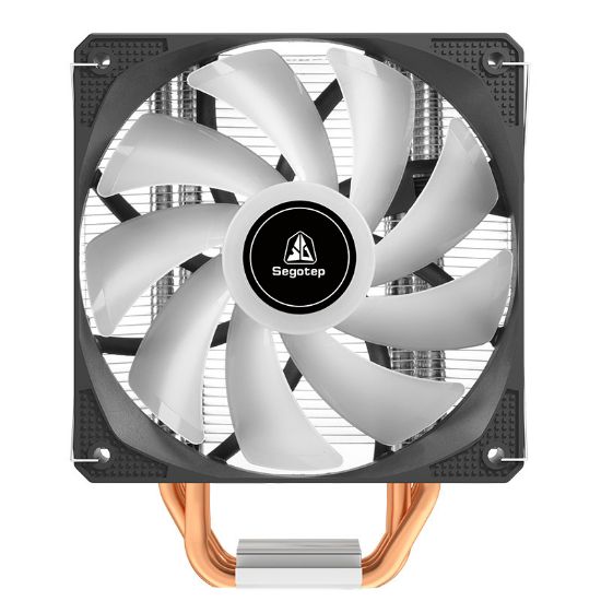 SEGOTEP Frozen Tower T6 Siyah 120mm Hava Soğutucu resmi