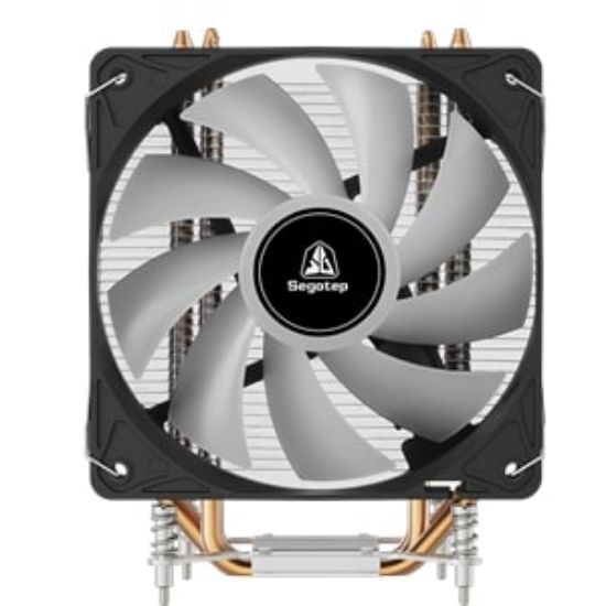 SEGOTEP Frozen Tower E4 120mm Siyah Hava Soğutucu resmi