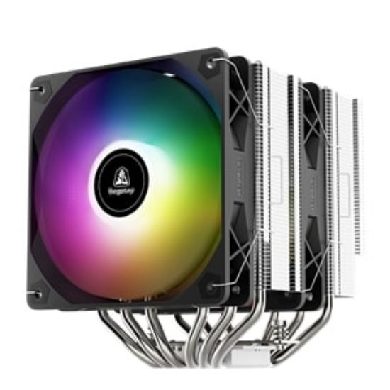 SEGOTEP FZ6 Pro Siyah 2x120mm ARGB Hava Soğutucu resmi