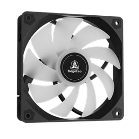 SEGOTEP FZ6 Pro Siyah 2x120mm ARGB Hava Soğutucu resmi