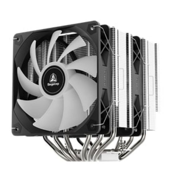 SEGOTEP FZ6 Pro Siyah 2x120mm ARGB Hava Soğutucu resmi