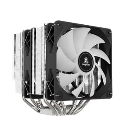 SEGOTEP FZ6 Pro Siyah 2x120mm ARGB Hava Soğutucu resmi