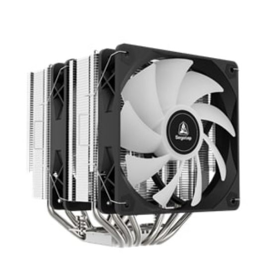 SEGOTEP FZ6 Pro Siyah 2x120mm ARGB Hava Soğutucu resmi